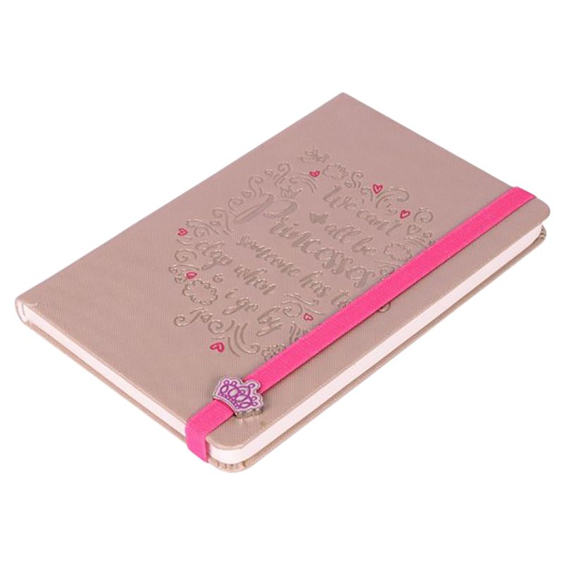 Doodle - Peachy Blush Kiddies Hard Bound A5 Diary - Pink