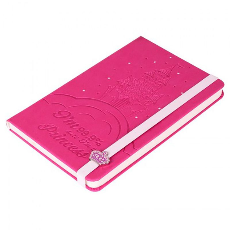 Doodle - Princess Paradise Kiddies Hard Bound A5 Diary - Pink