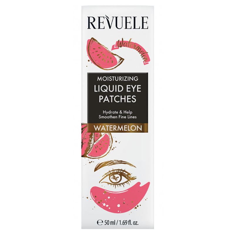 Revuele - Watermelon Moisturizing Liquid Eye Patches - 50 ml