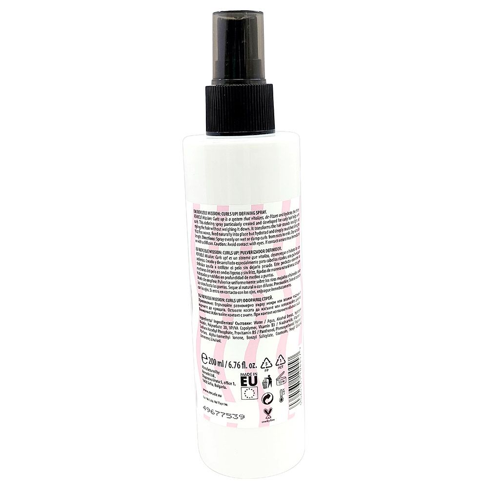 Revuele - Mission Curls Up Defining Hair Spray - 200Ml