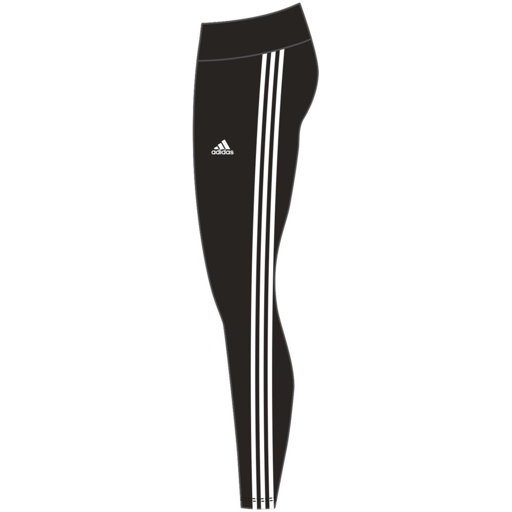 Adidas - 3 Sripes Tight - Black