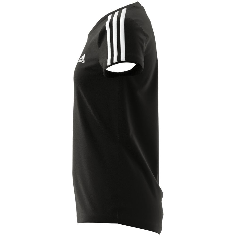 Adidas - Girls 3 Stripes T-Shirt - Black