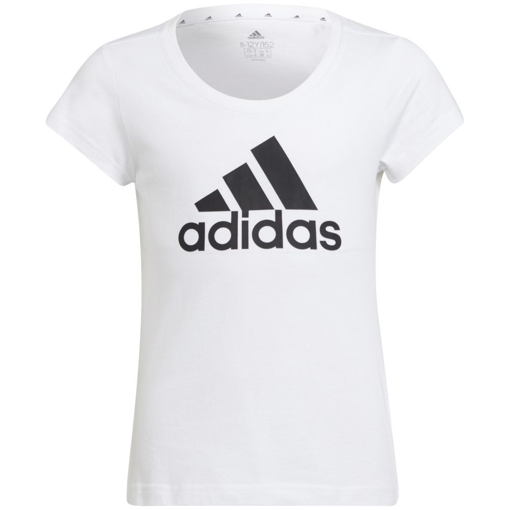 Adidas - Girl's Essentials Big Logo Tee - White