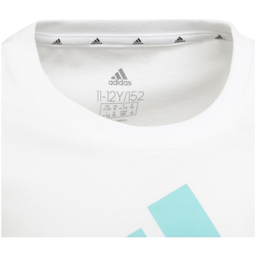 Adidas - Girls Essentials Big Logo Tee - White