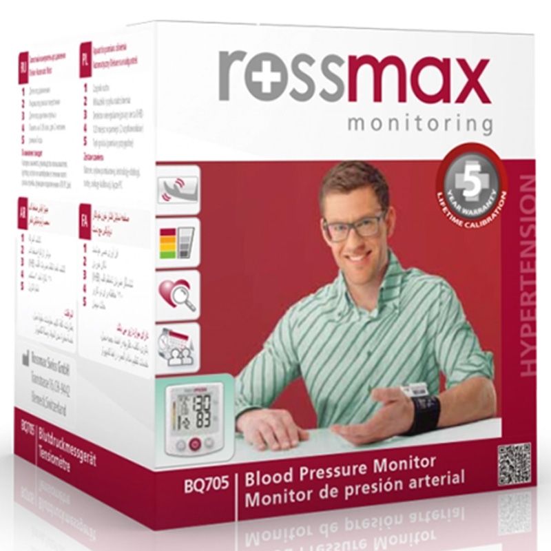 Rossmax - BQ705 Wrist Bop Monitor - White