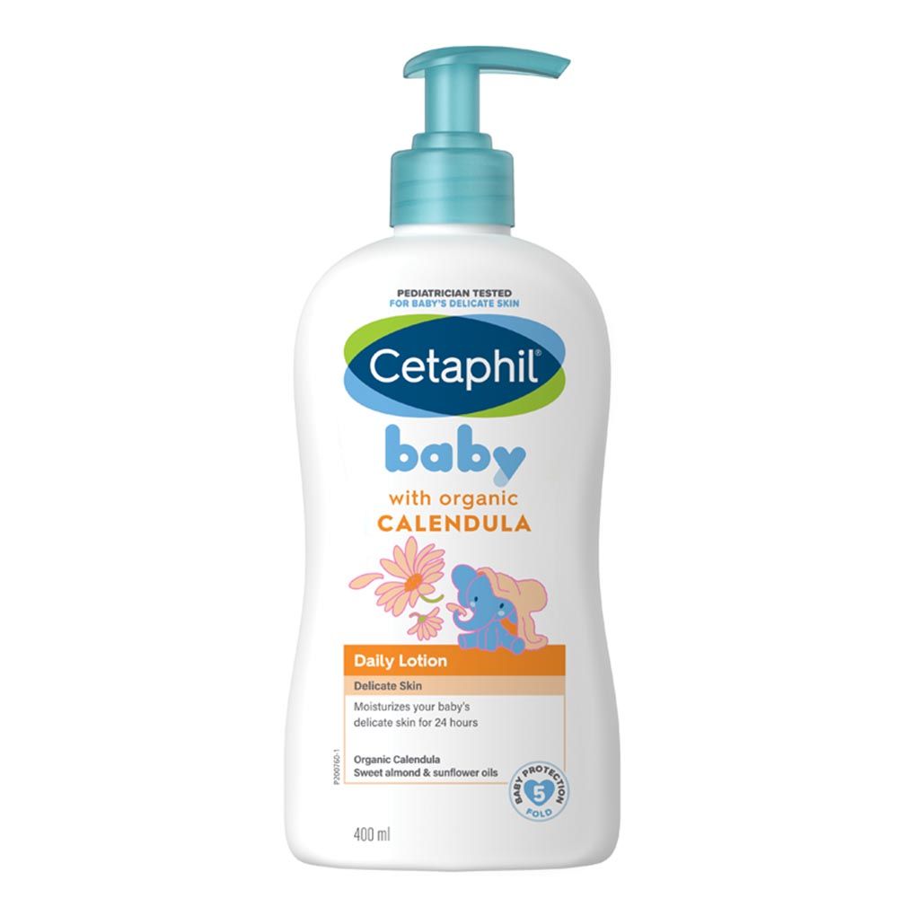 Cetaphil - Baby Daily Lotion With Organic Calendula 400ml