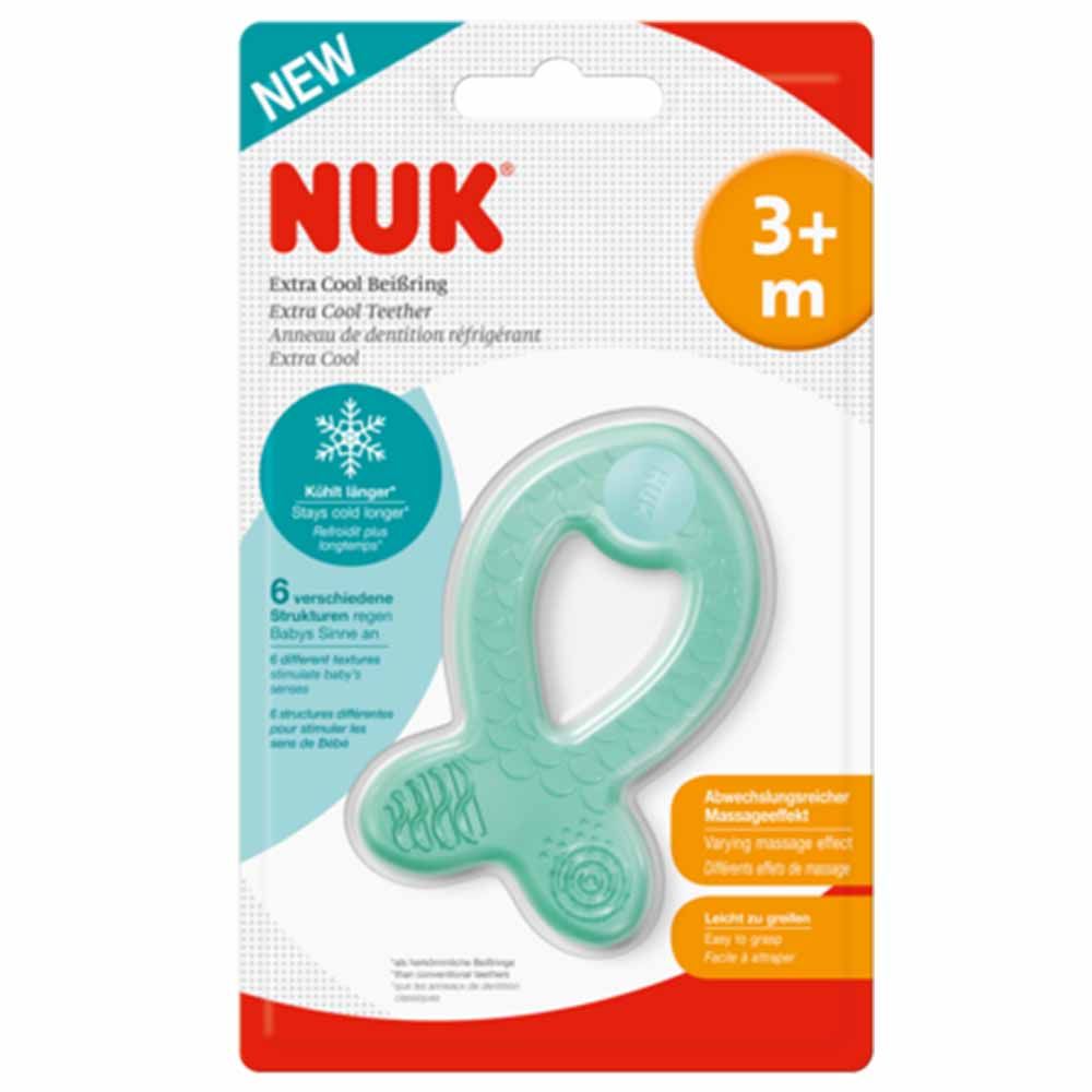 Nuk - Cooling & Massaging Effect Teether - Green Eye