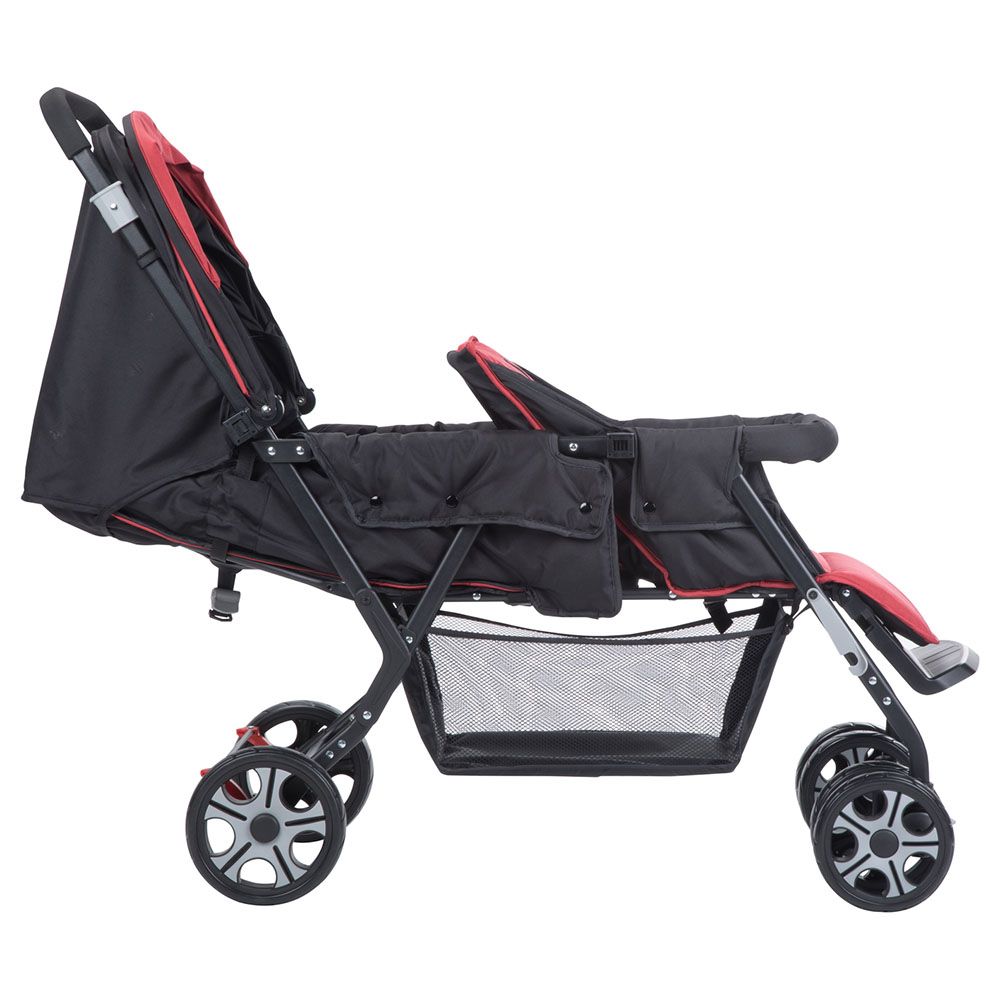 Safety 1st - Tandem Teamy Stroller - Ribbon Red Chic