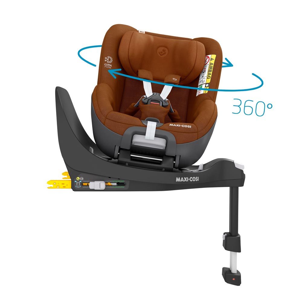 Maxi-Cosi - Pearl 360 Car Seat - Authentic Cognac