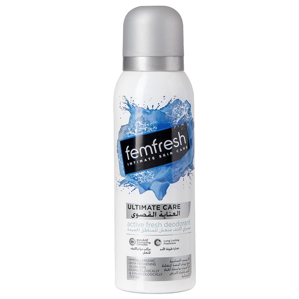 FemFresh - Ultimate Care Spray Deodorant 125ml