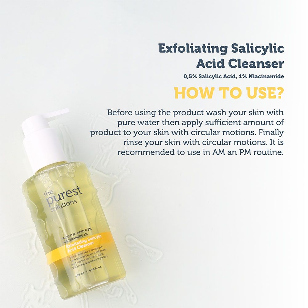 The Purest Solution - Exfoliating Salicylic Acid Cleanser - 200ml