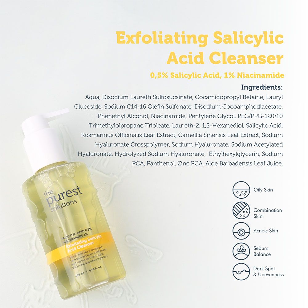 The Purest Solution - Exfoliating Salicylic Acid Cleanser - 200ml