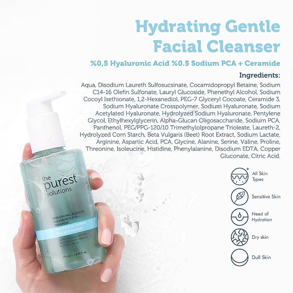 The Purest Solution - Hydrating Gentle Facial Cleanser - 200ml