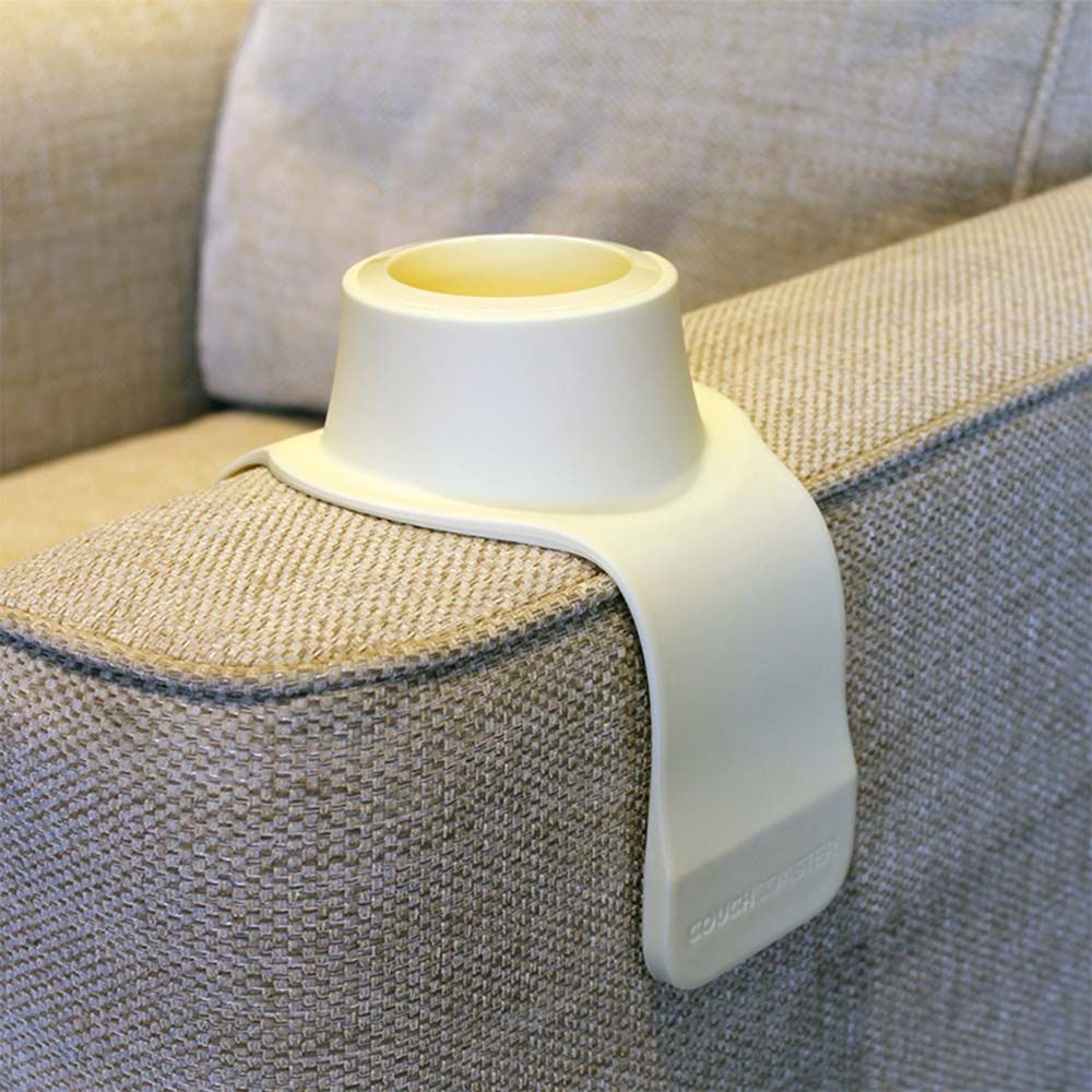 CouchCoaster - The Ultimate Drink Holder - Cool Cream