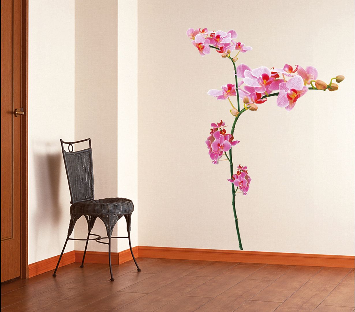 StickieArt - Orchids Day Removable Wall Stickers - Medium