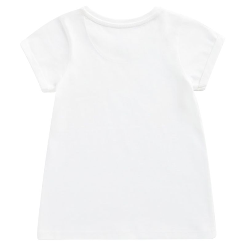 Mothercare - Solid Round Neck T-Shirt - White