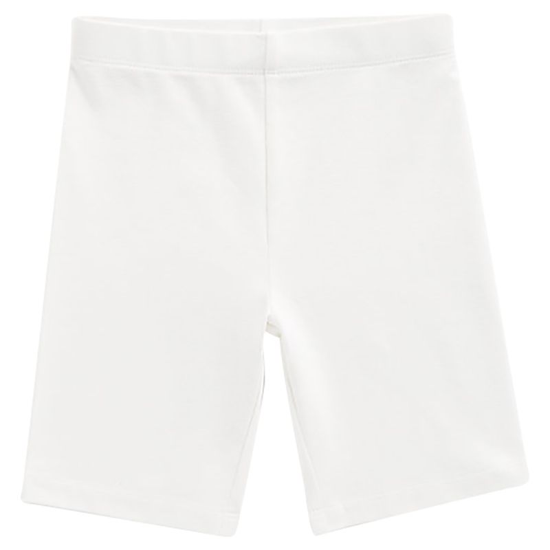 Mothercare - Girls Cycle Shorts - White