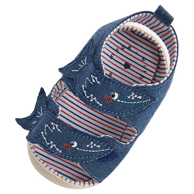 Mothercare - Whale Pram Sandals - Blue