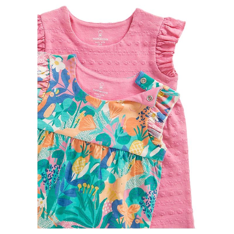 Mothercare - 2pc-Set - Tropical Romper