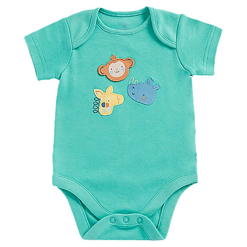 Mothercare - 4pc-Set - Shorts & Bodysuit