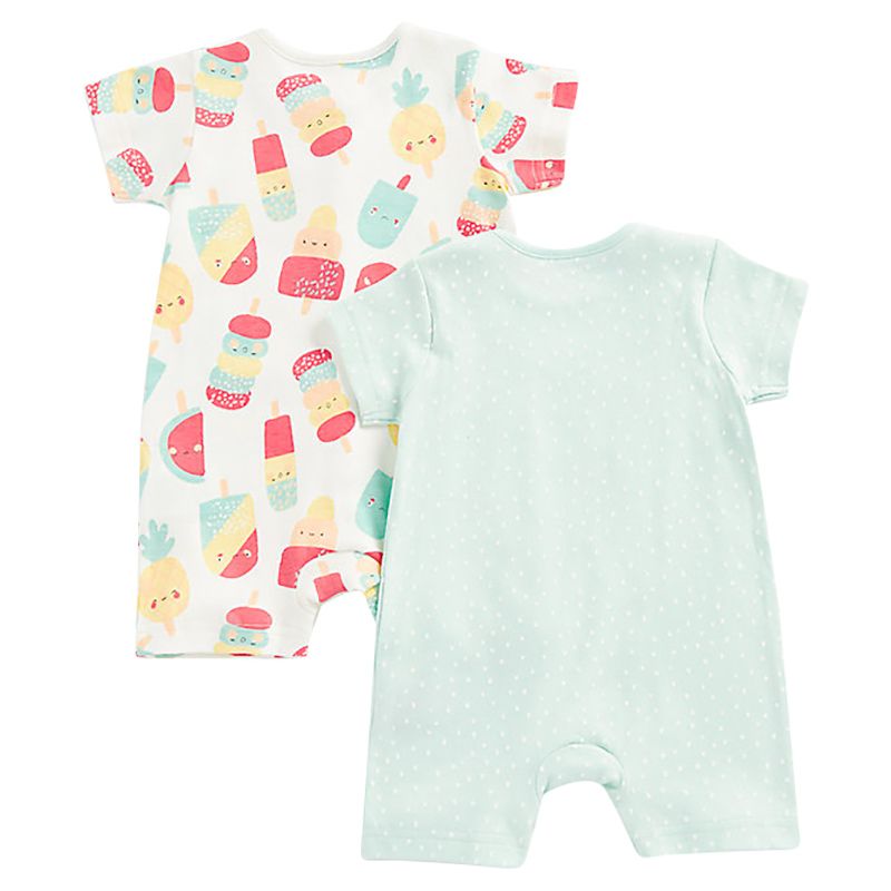 Mothercare - 2pc-Set - Fruit Lolly Romper