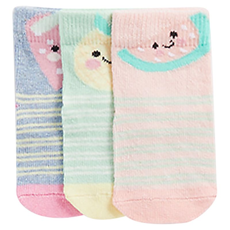 Mothercare - 3pc-Set - Fruit Socks