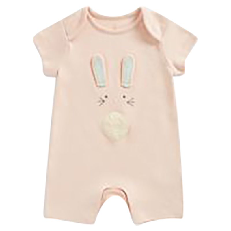 Mothercare - Bunny Novelty Romper - Pink