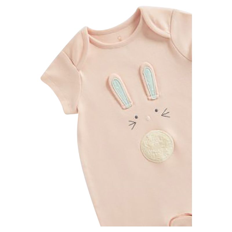 Mothercare - Bunny Novelty Romper - Pink