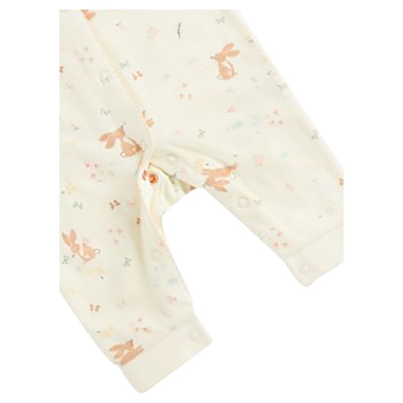 Mothercare - 3Pc-Set - Bunny Footless Sleepsuits