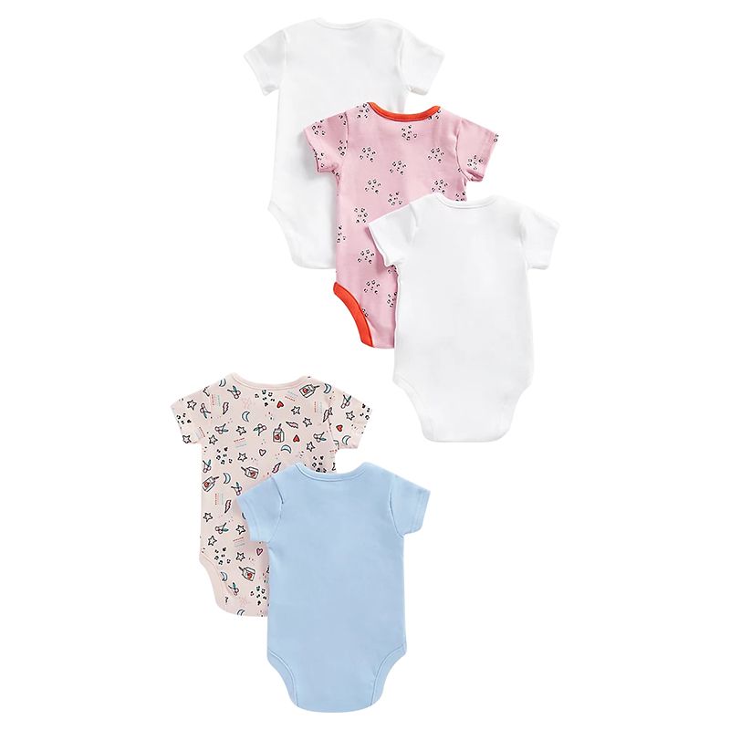 Mothercare - 5Pc-Set - Short-Sleeved Bodysuit