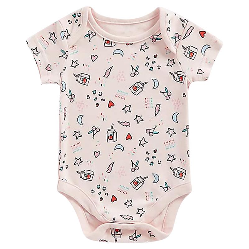 Mothercare - 5Pc-Set - Short-Sleeved Bodysuit