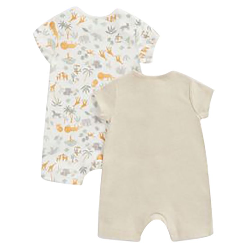 Mothercare - 2Pc-Set - Little Zoo Rompers