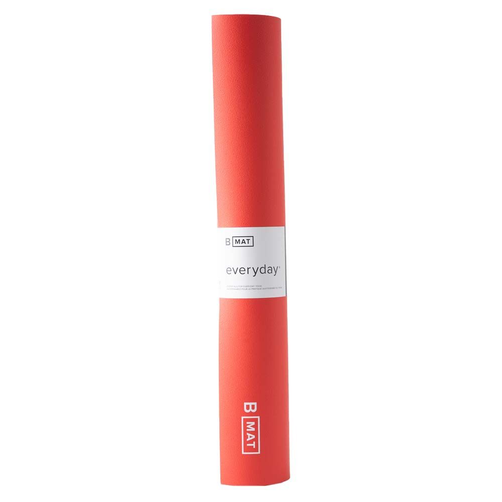 B Yoga - The B Mat Everyday - 4mm - Sunrise Red