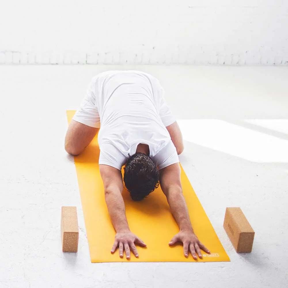 B Yoga - The B Mat Everyday - 4mm - Saffron