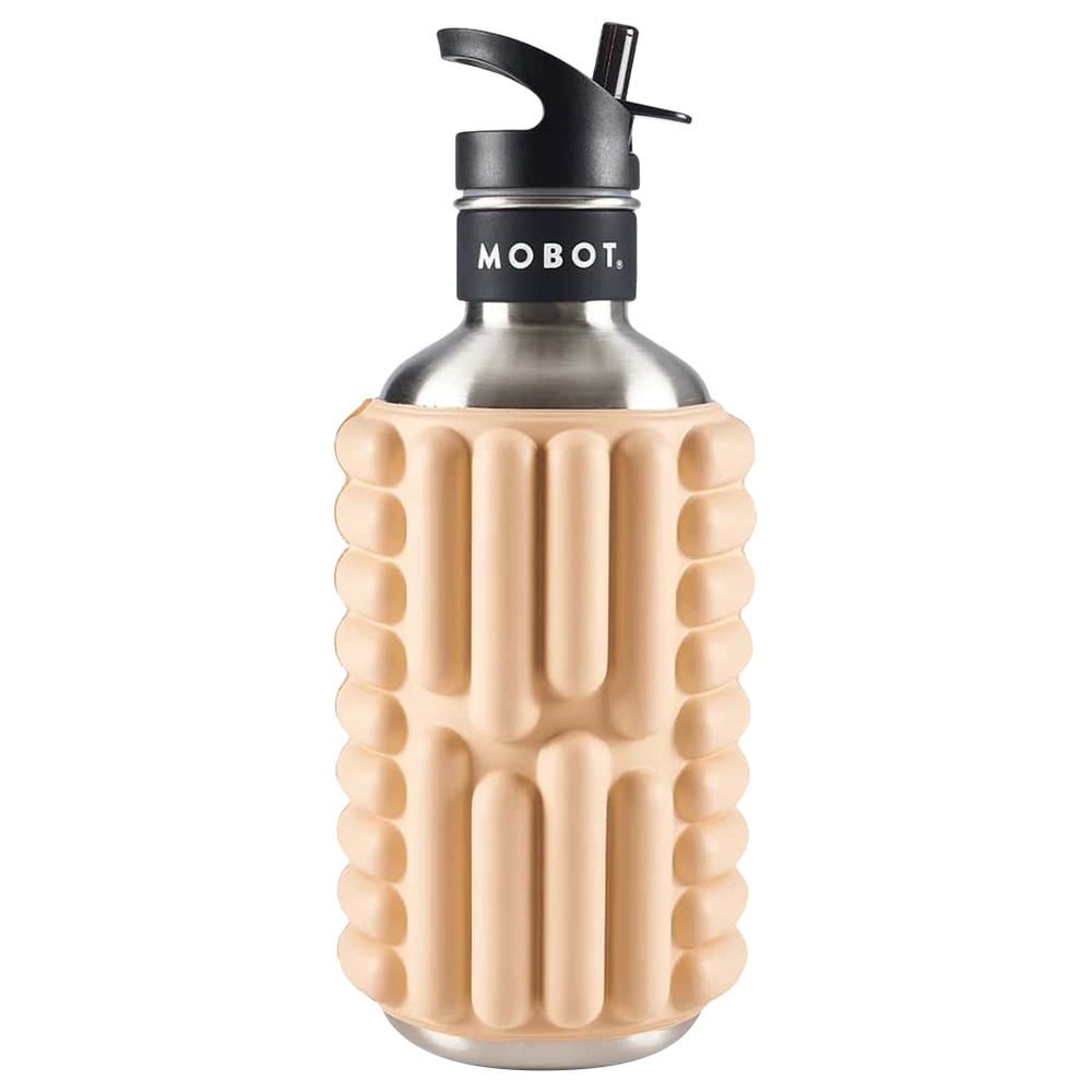 Mobot - Big Bertha Foam Roller Water Bottle - 1.18L - Clay