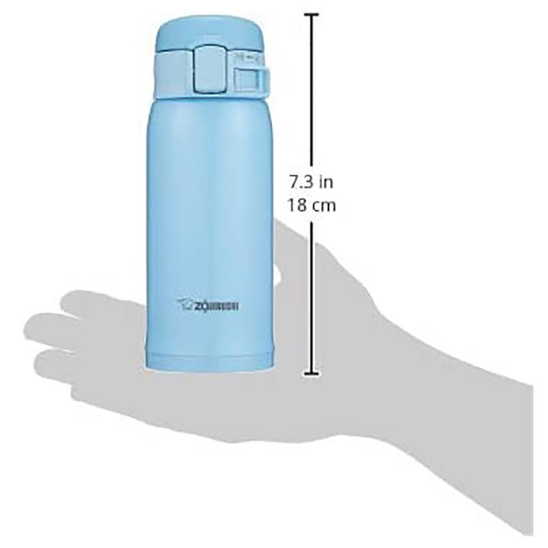 Zojirushi - Stainless Steel Vacuum Mug - 12oz - Light Blue