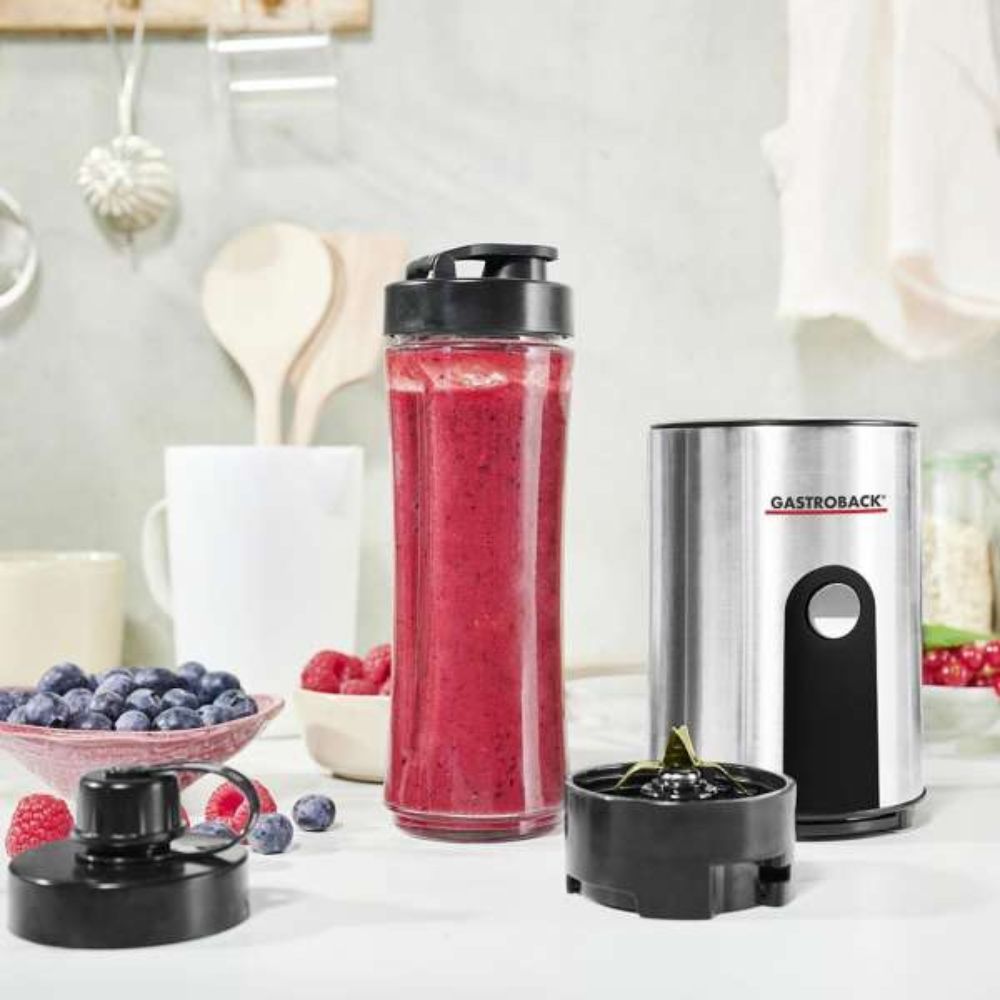 Gastroback - Design Smoothie Maker Mix & Go Juicer Machine - Silver