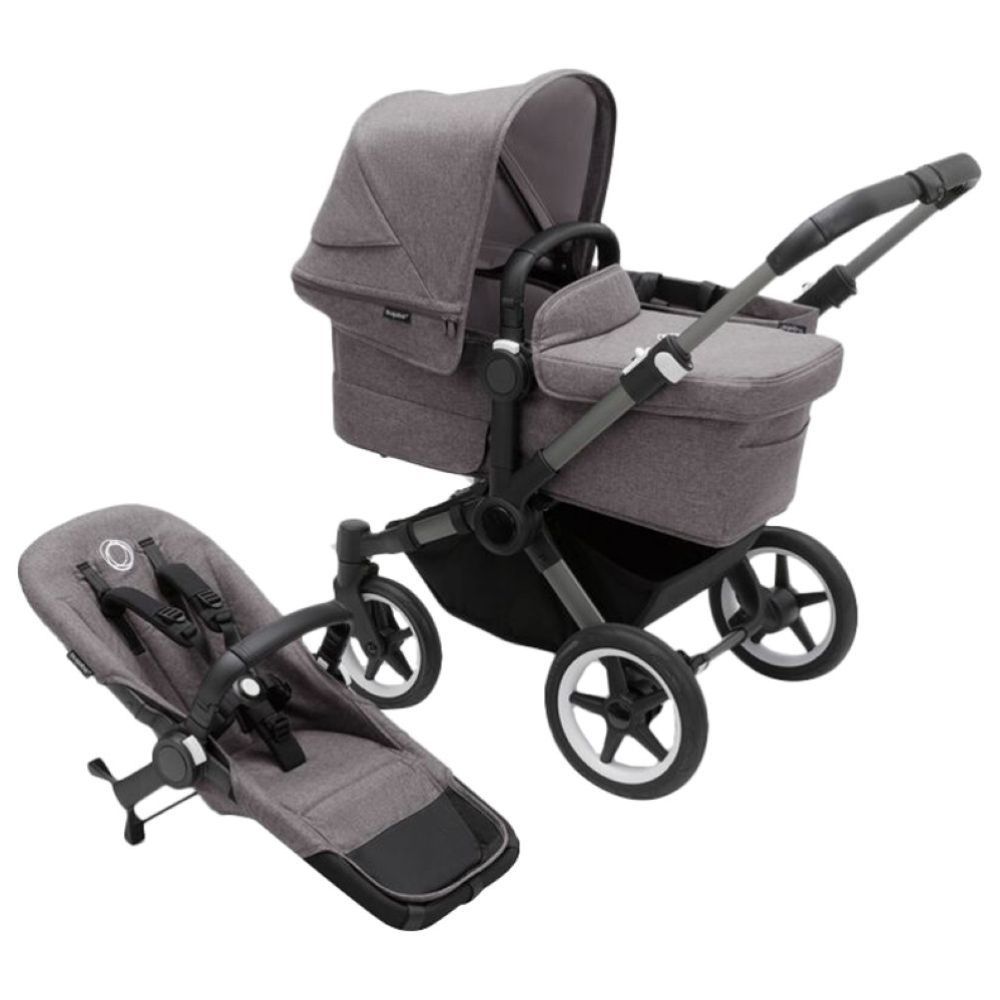 Bugaboo - Donkey 5 Mono Complete Stroller - Graphite/Grey