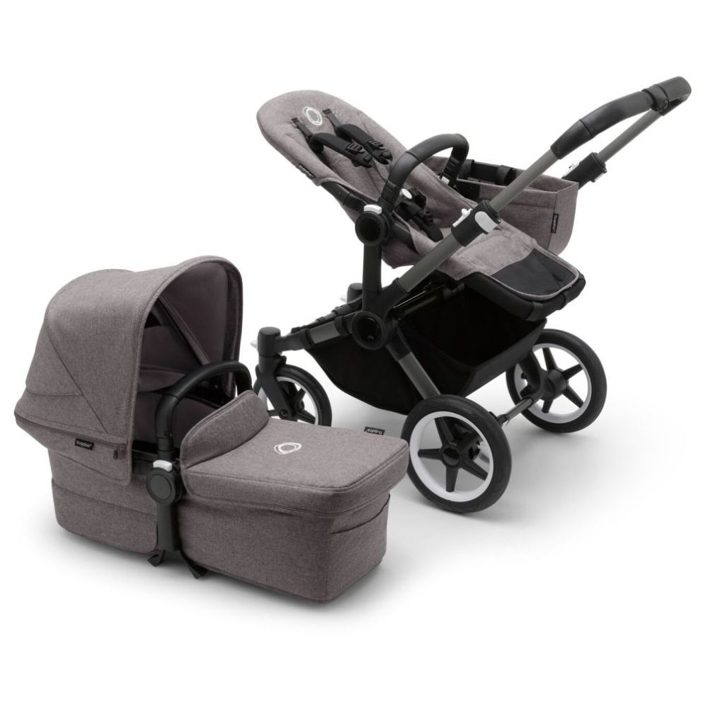 Bugaboo - Donkey 5 Mono Complete Stroller - Graphite/Grey