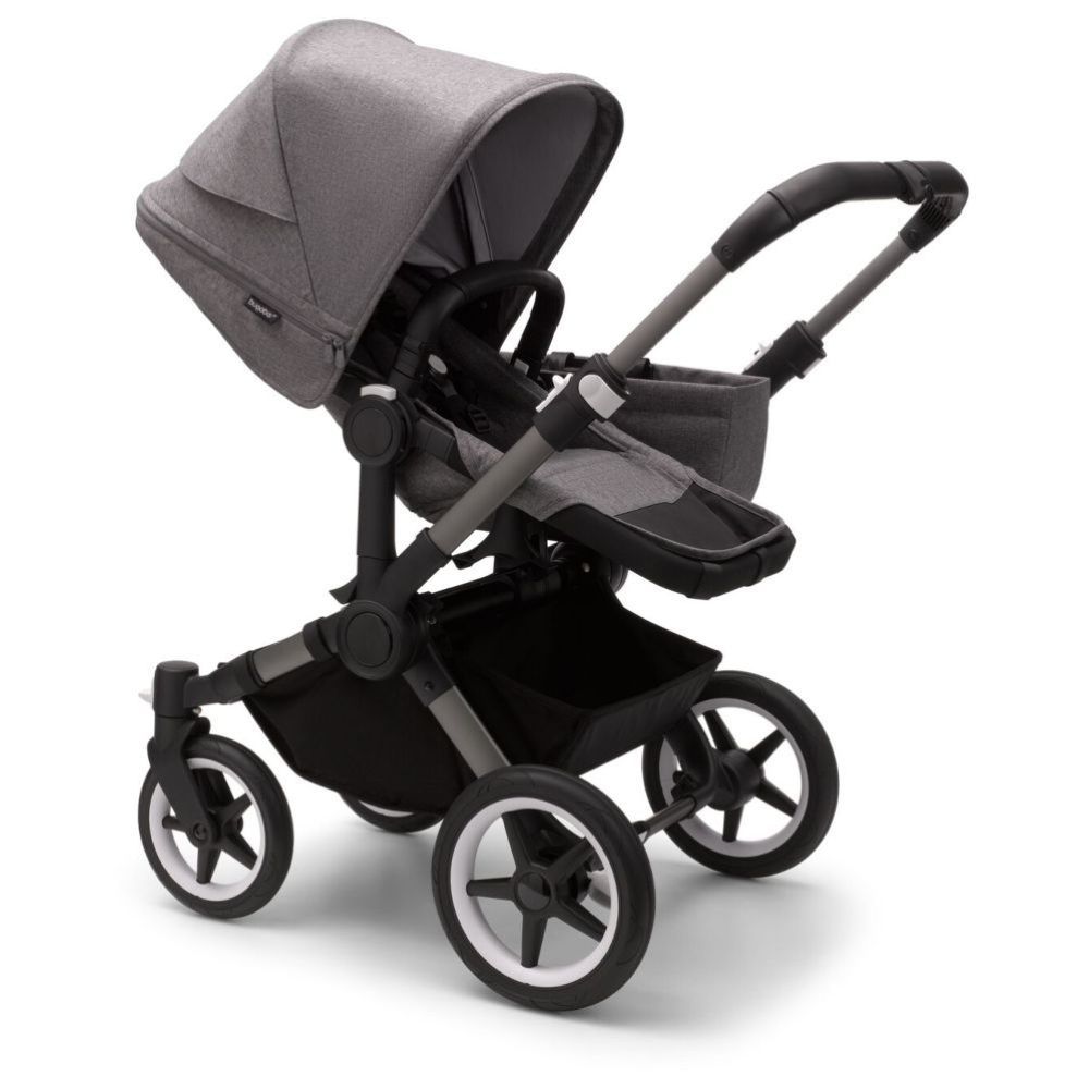 Bugaboo - Donkey 5 Mono Complete Stroller - Graphite/Grey