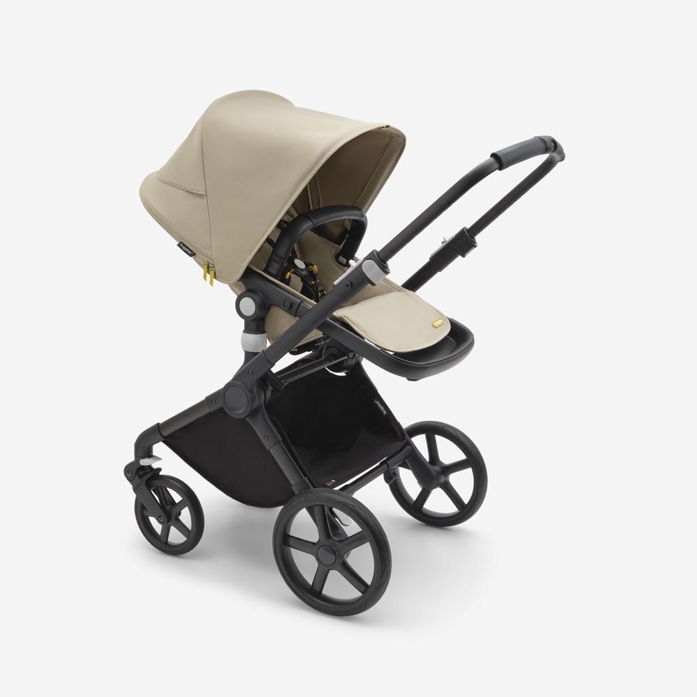 Bugaboo - Fox Cub Complete Stroller - Black/Dessert Beige