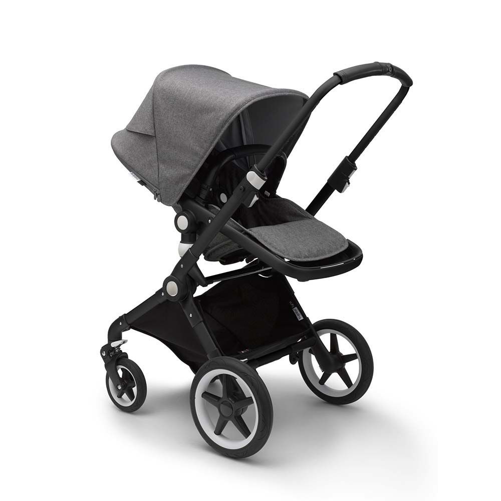 Bugaboo - Lynx Stroller Complete - Black/Grey Melange