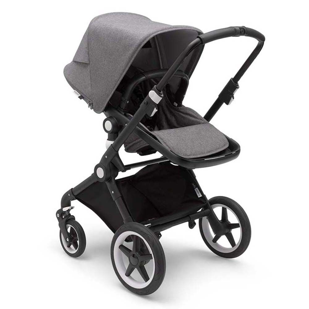 Bugaboo - Lynx Stroller Complete - Black/Grey Melange