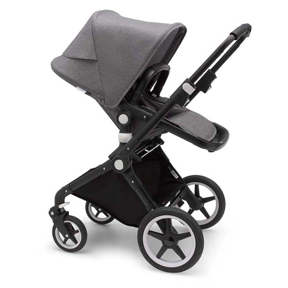 Bugaboo - Lynx Stroller Complete - Black/Grey Melange