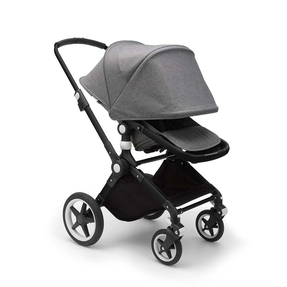 Bugaboo - Lynx Stroller Complete - Black/Grey Melange