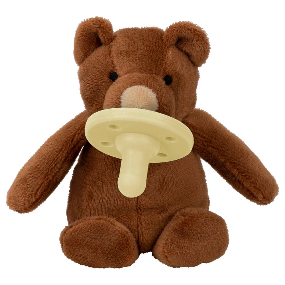 Minikoioi - Plush Toy With Soother - Sleep Buddy Brown Bear