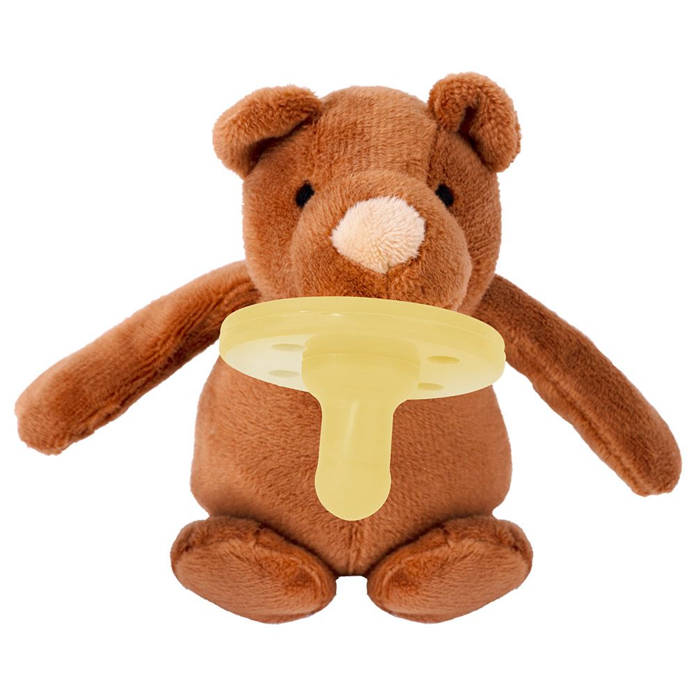 Minikoioi - Plush Toy With Soother - Sleep Buddy Brown Bear