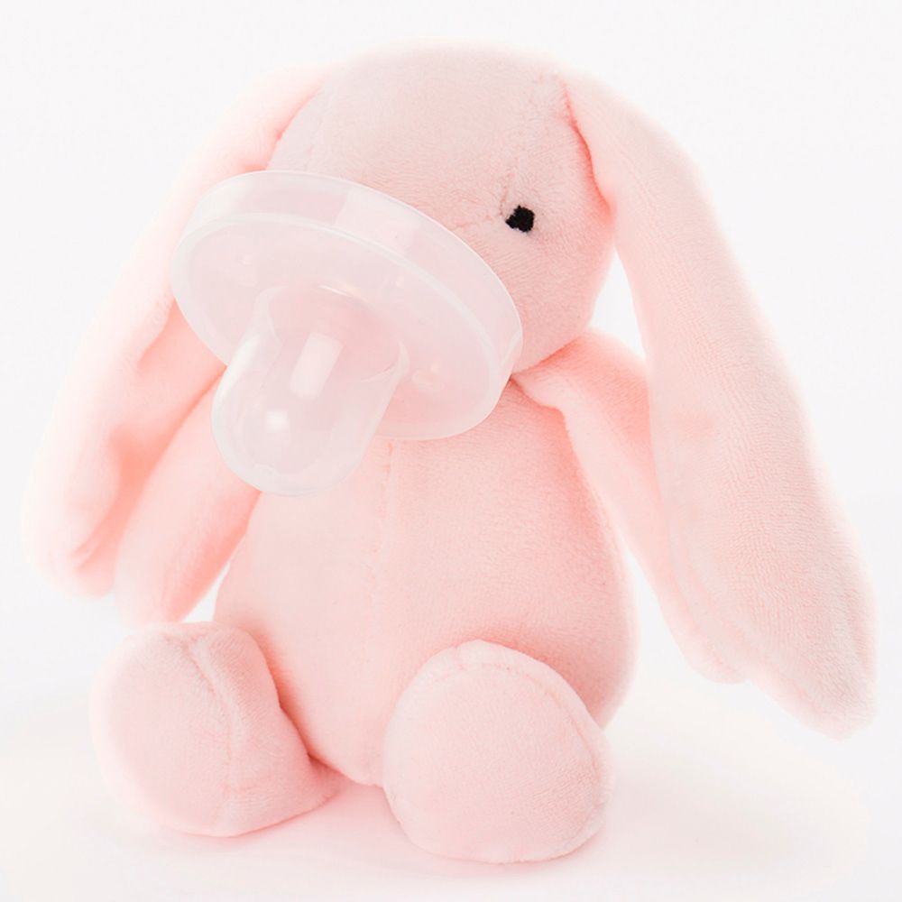 Minikoioi - Plush Toy With Soother - Sleep Buddy Pink Bunny