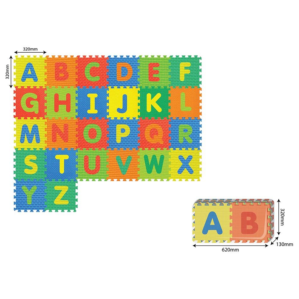 Power Joy - Puzzle Mat Alphabet (A-Z) 32x32cm - 26pc