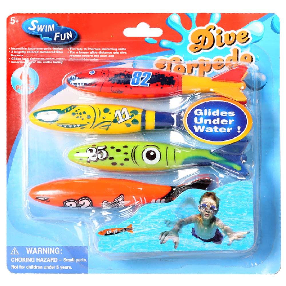 Mondo - Diving Torpedo Toys - 4pcs